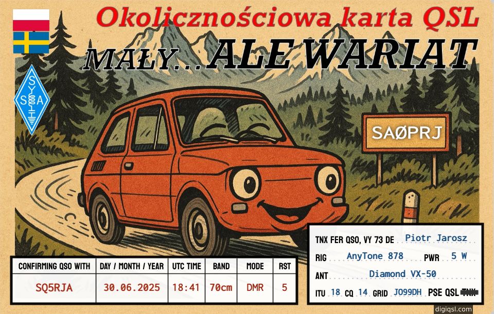 SA0PRJ SQ5RJA 30062025 1841 70cm DMR 5